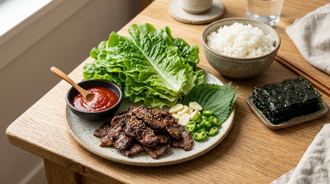 초여름 상추쌈 플레이트 장보기 7가지 체크, 2026년 청상추·우삼겹·깐마늘로 15분 집밥 만드는 기준